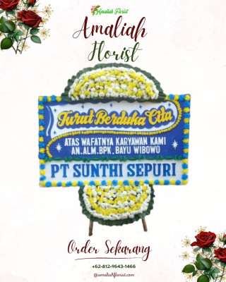 Papan Bunga Duka di Pakan Kurai