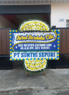 Papan Bunga Duka di Pakan Kurai